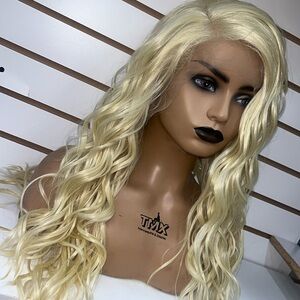 Blonde Wavy Hair Wig